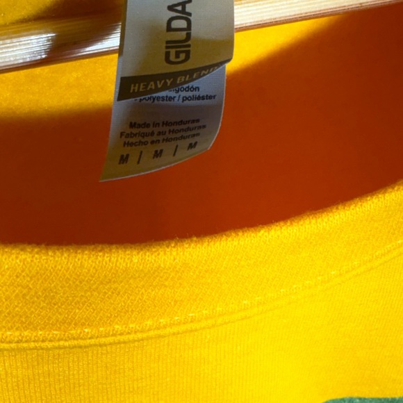 Gildan Yellow Aries Sweatshirt - Picture 3 of 6